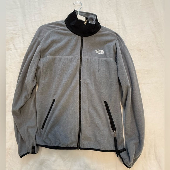 The North Face Grey, Zip Up Fleece - Picture 1 of 4